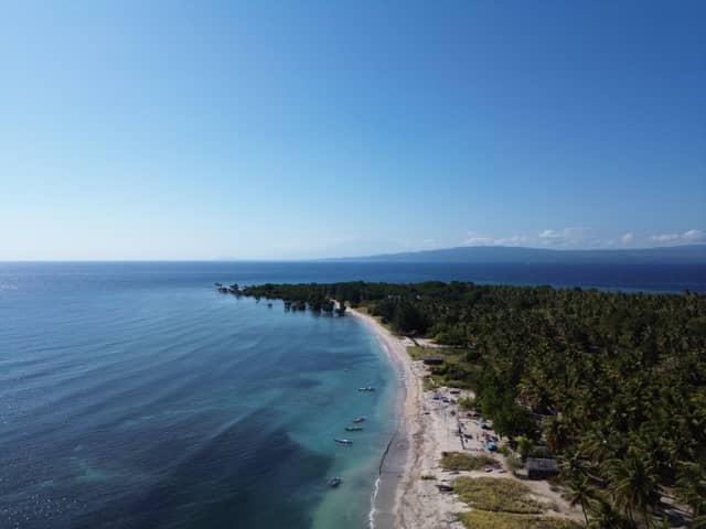 Tampak Udara Pesisir Bugis Medang